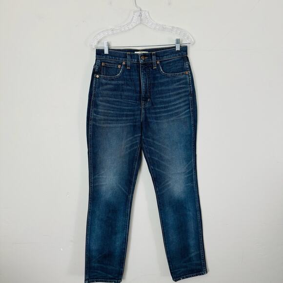 Rivet And Thread High Waisted Curvy Straight Leg Jeans Women’s Size 27 - Picture 1 of 8